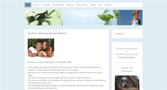 Desktop Screenshot of ganz-mensch.com